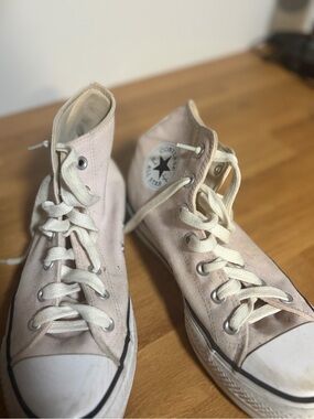 Converse High Top Sneakers - baby pink